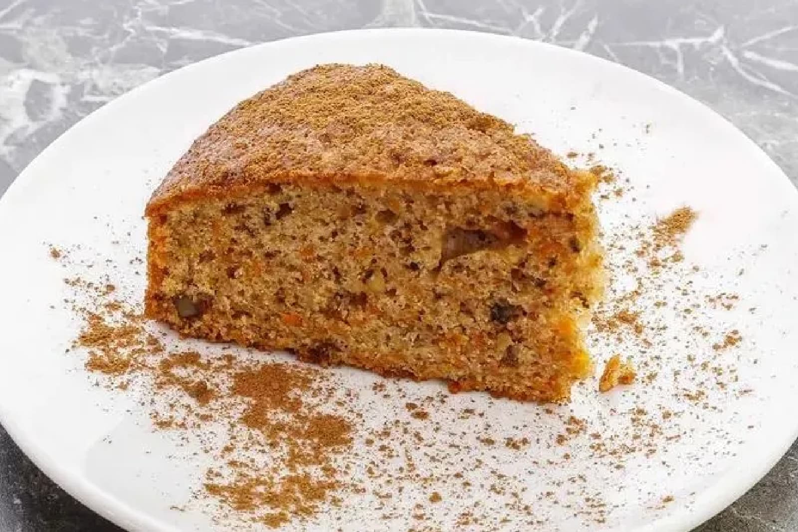 Морковный пирог с корицей