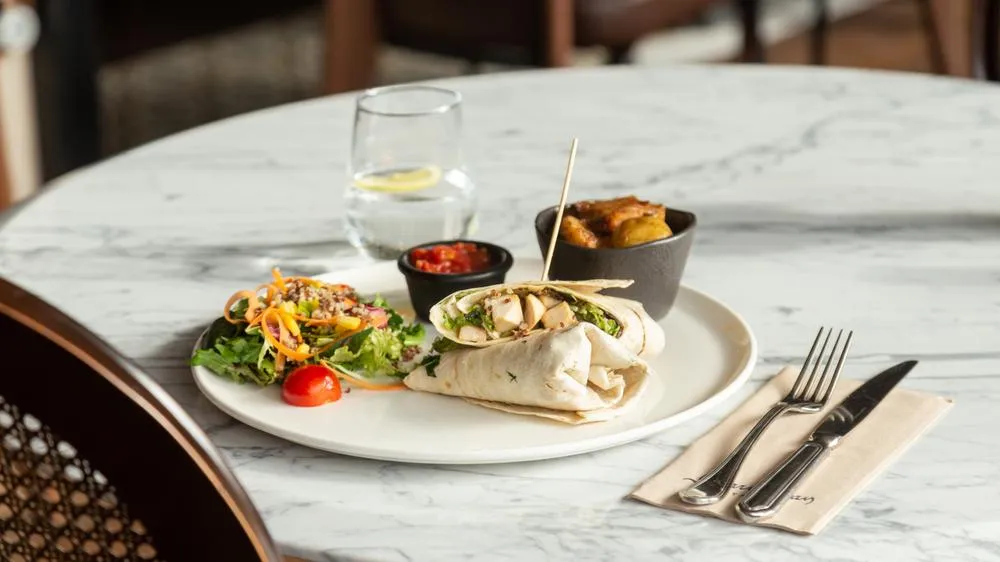 Tofu Peynirli Wrap