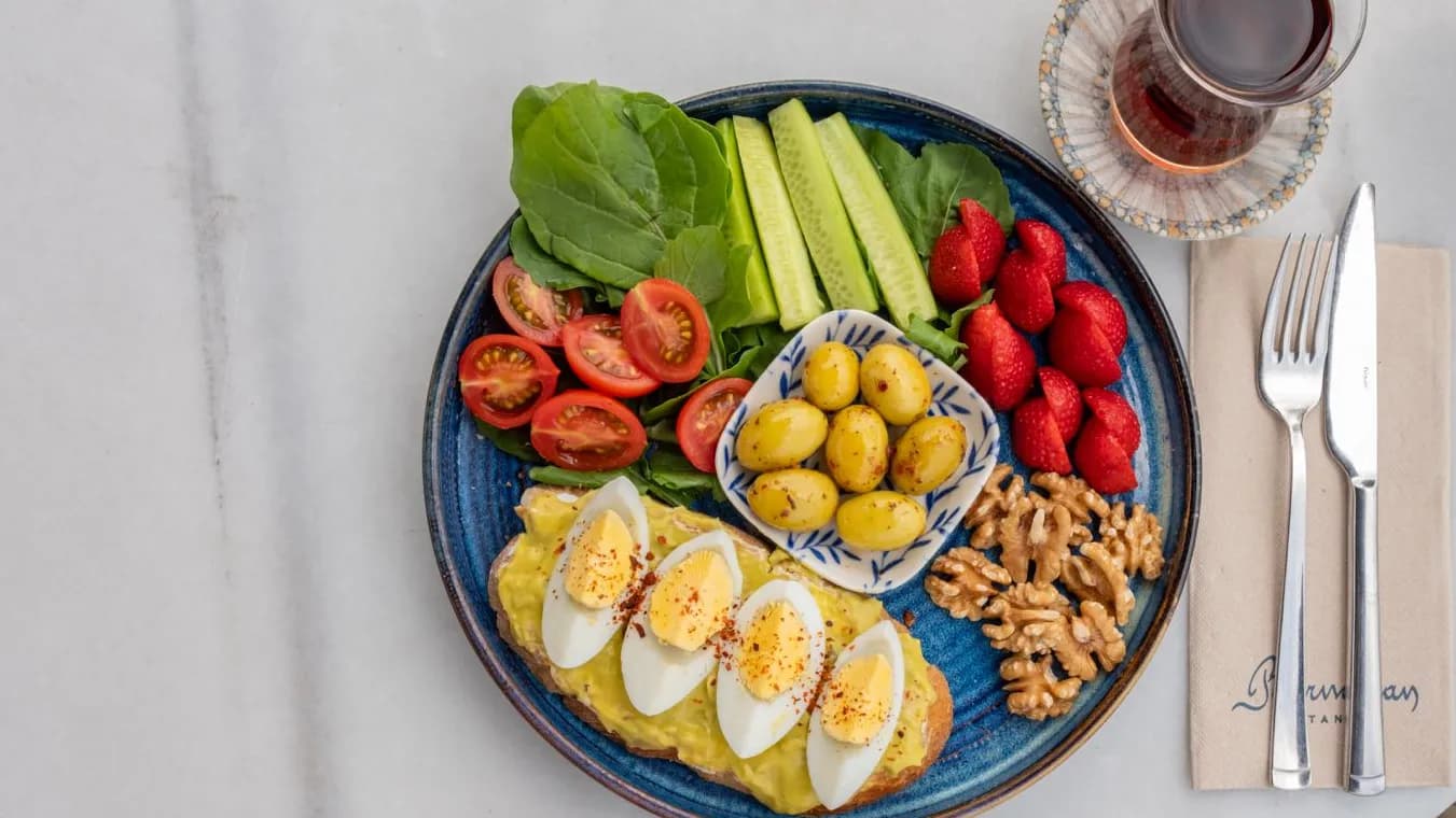 Fit Kahvaltı Tabağı