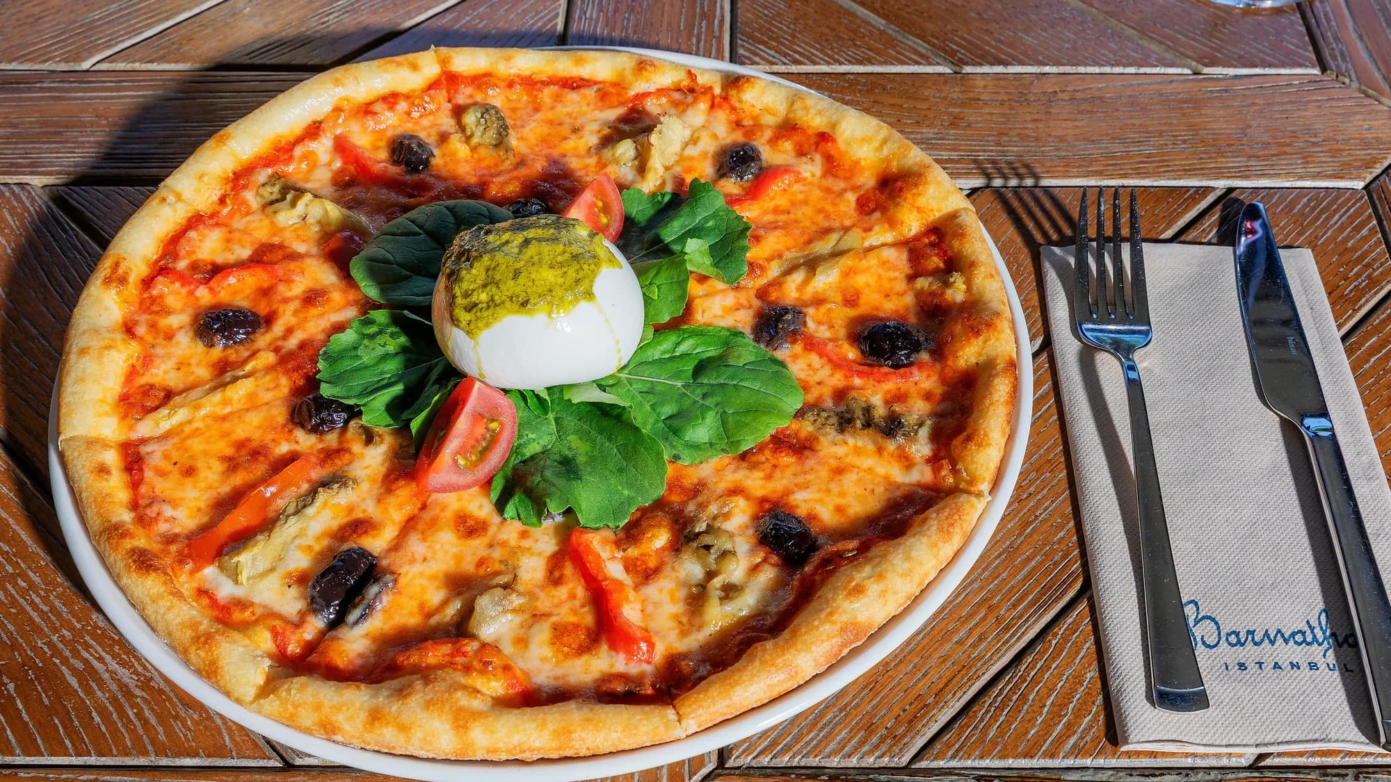 Burrata Pizza
