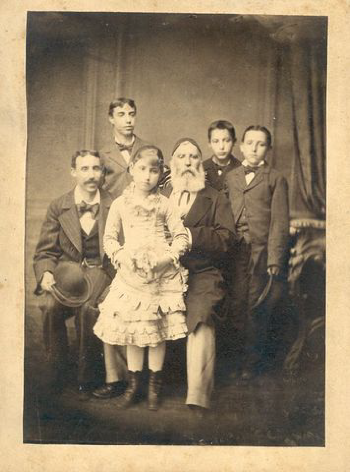 Nissim Barnathan and His Children