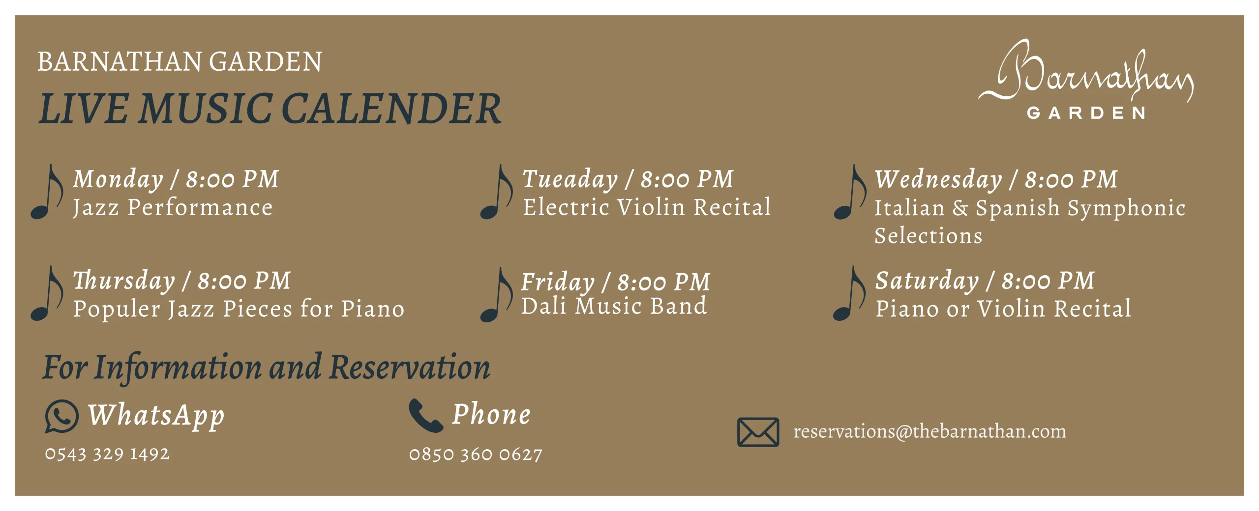 barnathan canlı müzik